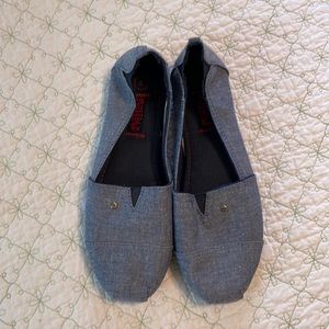 Denim slip on Target Tom’s